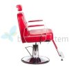FOTEL BARBERSKI HOMER BH-31237 CZERWONY